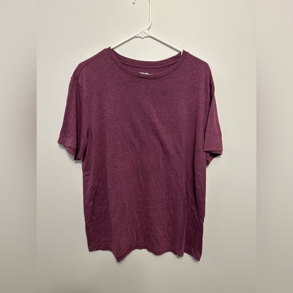 Urban Pipeline Ultimate Super Soft Men's casual t-shirt Maroon size XL